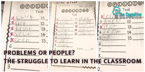 Problems or People. Identifying learning difficulties in the classroom. The Cognitive Emporium